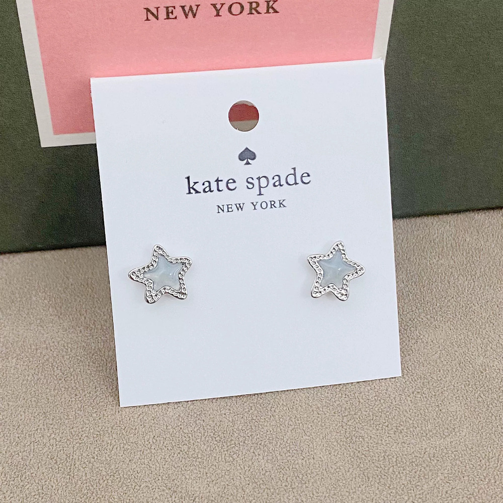 kate spade Star Tassel Drop Earrings CZ